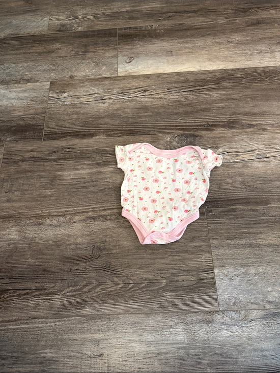George Other - George Baby Girls Pink Floral One-Piece Bodysuit